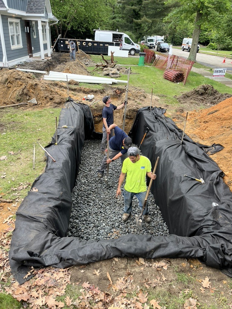 Marquis Ave Rainwater Retention — retention project by JAC Contractors